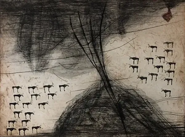 Luc Nadeau, Qu’est-ce qu’on fait maintenant?, eau-forte