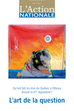 L'Action nationale – Numéro d'avril 2015