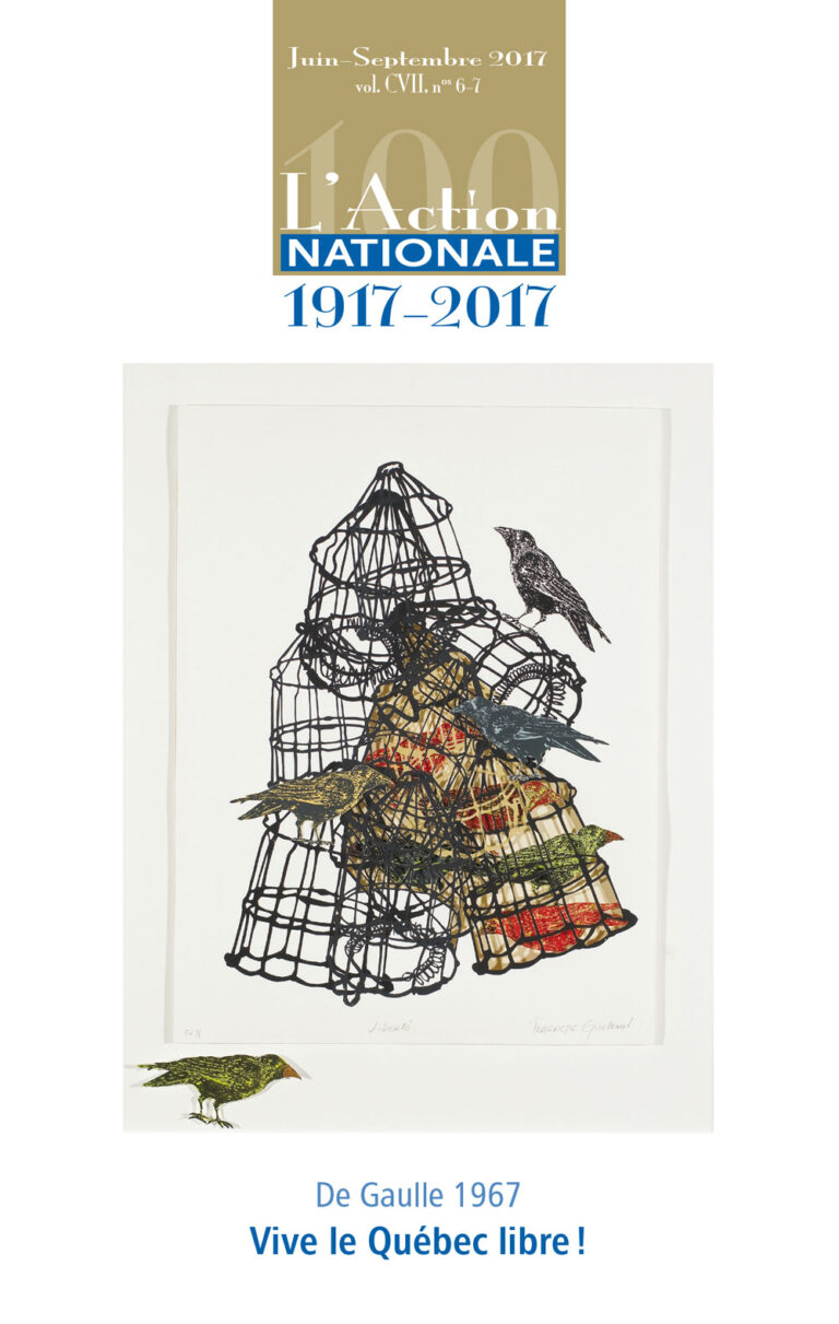 L'Action nationale – Numéro de juin-septembre 2017