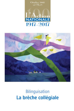 L'Action nationale – Numéro d'octobre 2017
