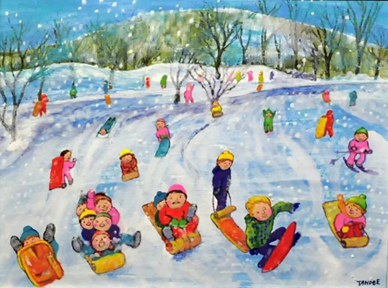 Miyuki Tanobe. Un après-midi de Noël sur le Mont-Royal (1978)