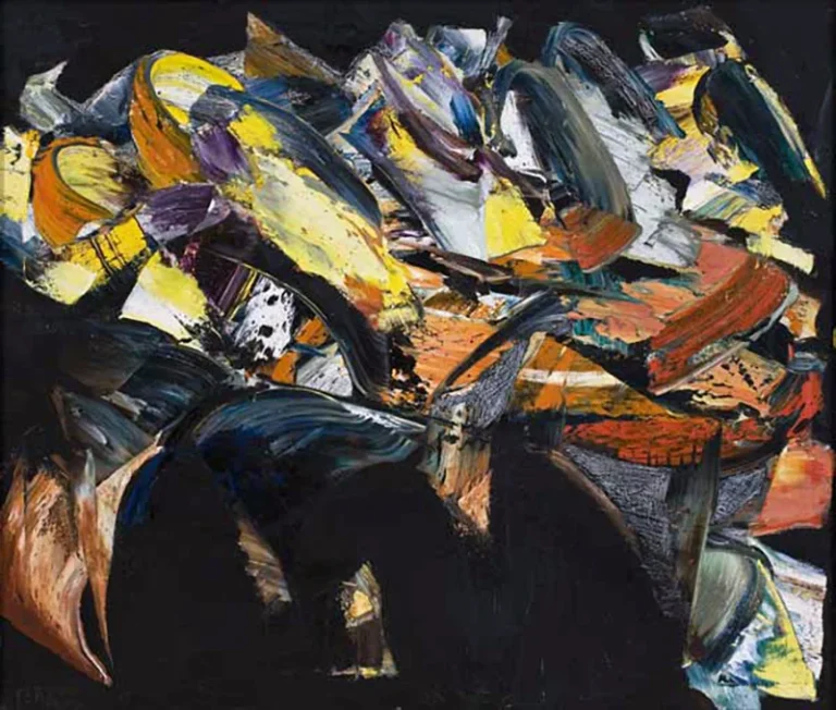 Marcelle Ferron. Aoua, Méfie toi du blanc, 1973