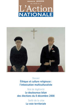 L'Action nationale – Numéro de mars 2009