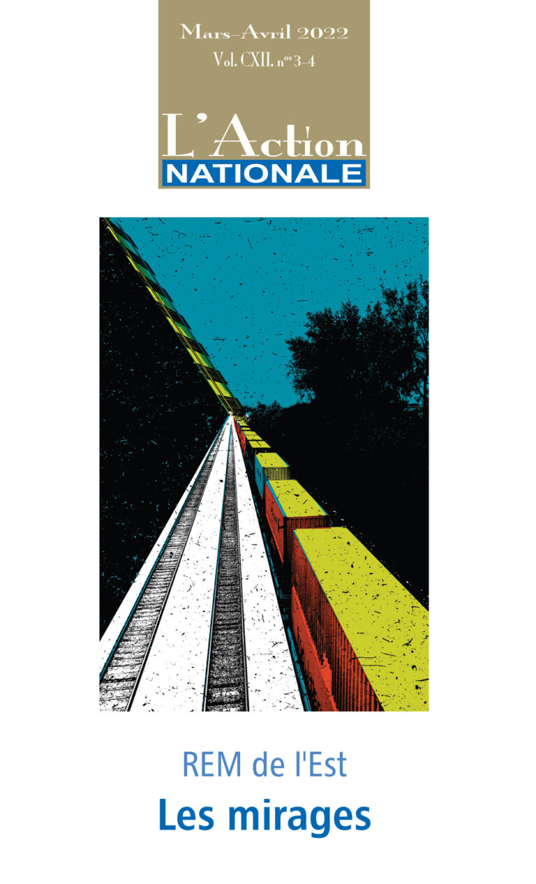 L'Action nationale – Numéro de mars-avril 2022