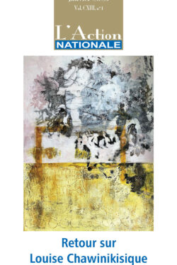 L'Action nationale – Numéro de janvier 2023