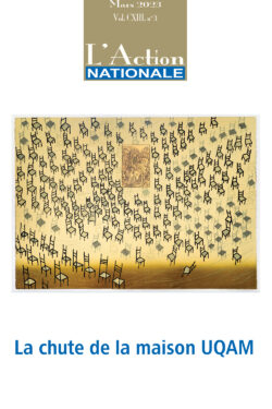 L'Action nationale – Numéro de mars 2023