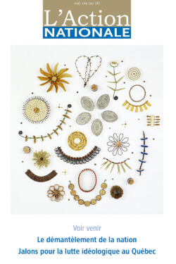 L'Action nationale – Numéro de décembre 2014