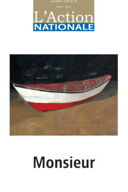 L'Action nationale – Numéro de juin 2015