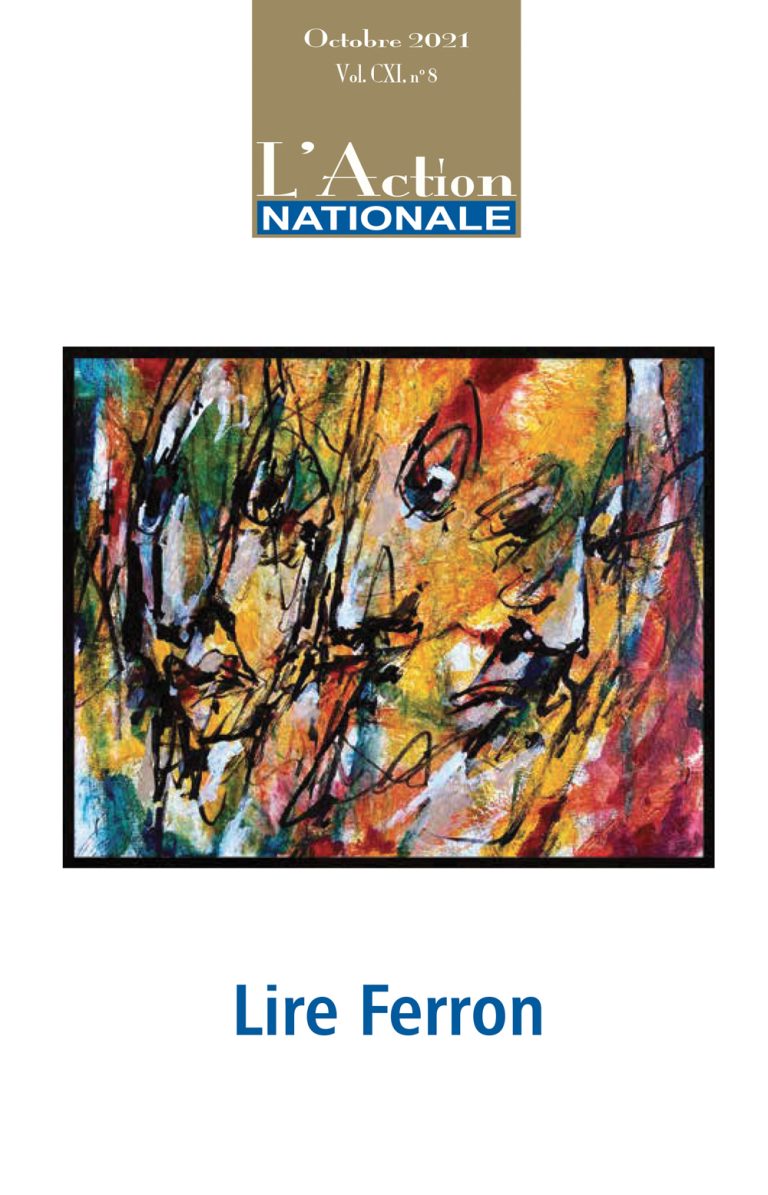 L'Action nationale – Numéro d'octobre 2021