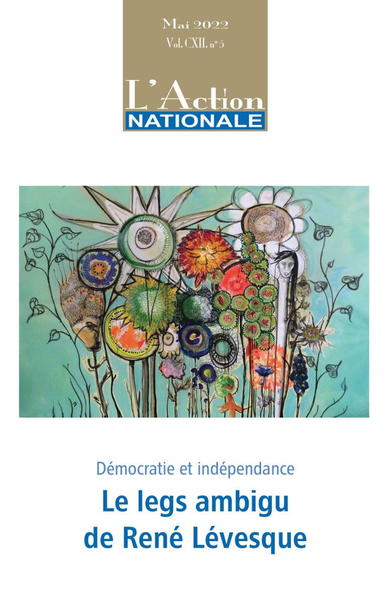 L'Action nationale – Numéro de mai 2022