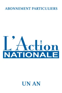 Abonnement particuliers – 1 an