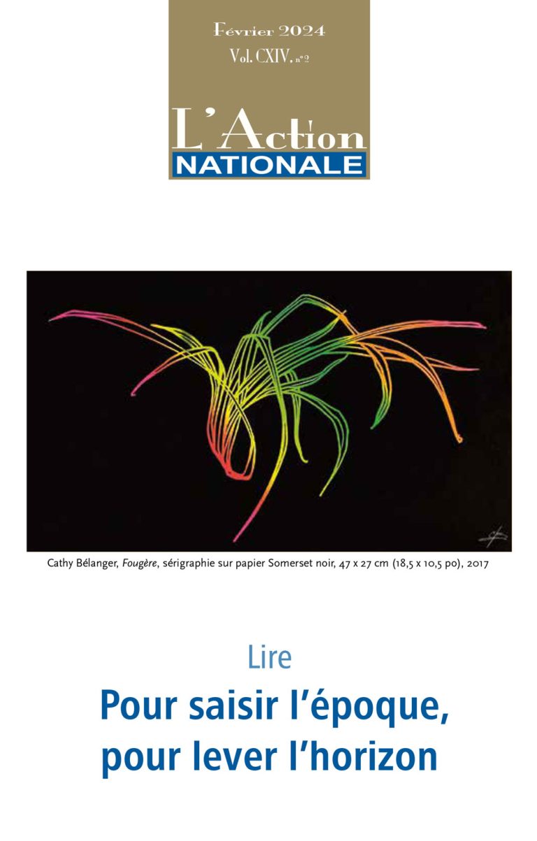 L'Action nationale – Numéro de février 2024
