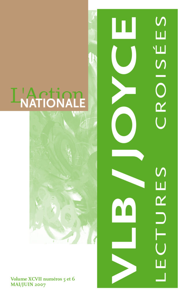 L'Action nationale – Numéro de mai-juin 2007