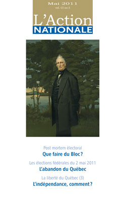L'Action nationale – Numéro de mai 2011