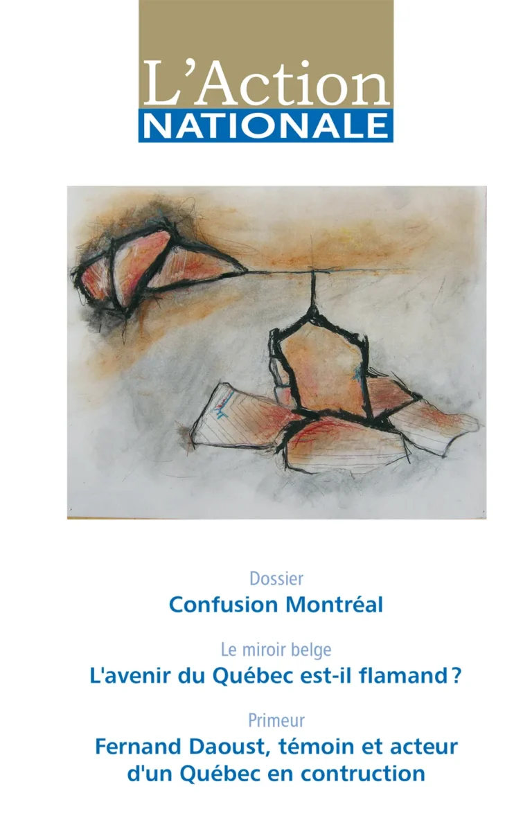 L'Action nationale – Numéro d'octobre 2009