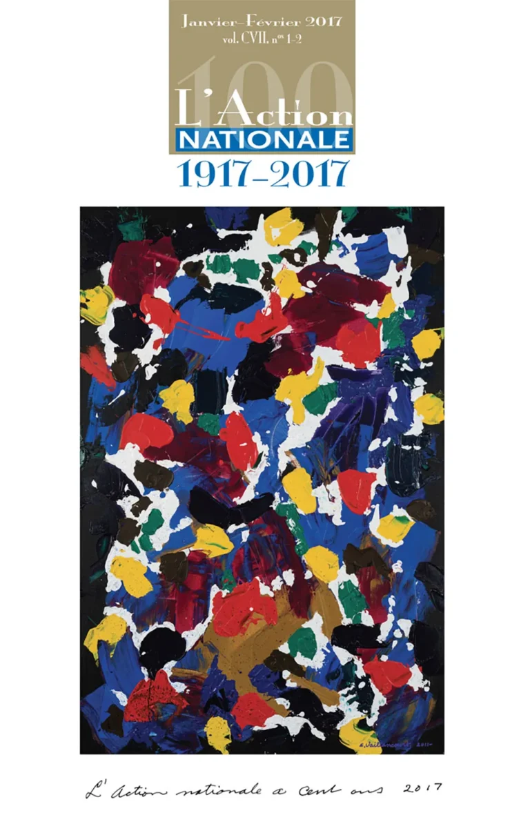 L'Action nationale – Numéro de janvier-février 2017 (Numéro du centenaire)