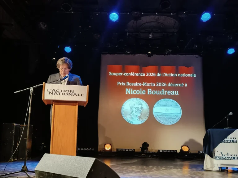 Allocution d’ouverture de Christian Gagnon, président du conseil d’administration de la Ligue d’action nationale.